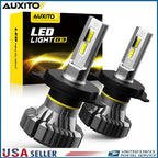 LED Headlight Bulbs H4 9003 for Honda CR-V (2007–2014) Hi/Low Beam White