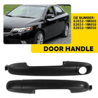 Set of 2 Exterior Door Handles for Kia Forte (2010–2013)