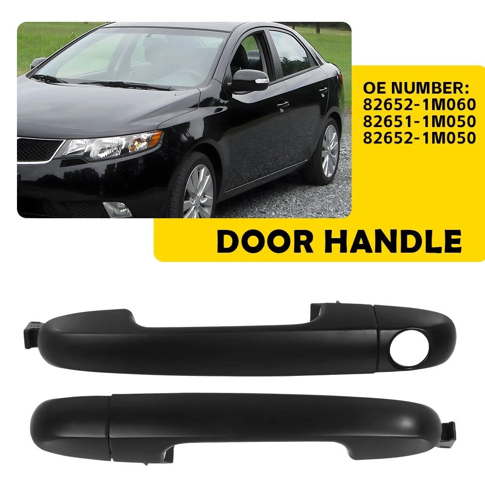 Set of 2 Exterior Door Handles for Kia Forte (2010–2013)
