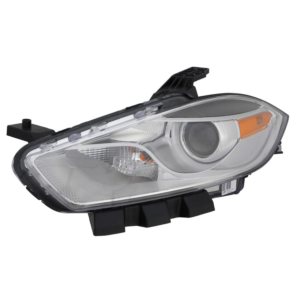 Replacement Driver Side Halogen Headlight Assembly for Dodge (2013–2016)