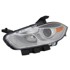 Replacement Driver Side Halogen Headlight Assembly for Dodge (2013–2016)