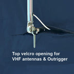 Boat Cover for Seaswirl 2300 WA Striper (T-Top, Hard-Top)