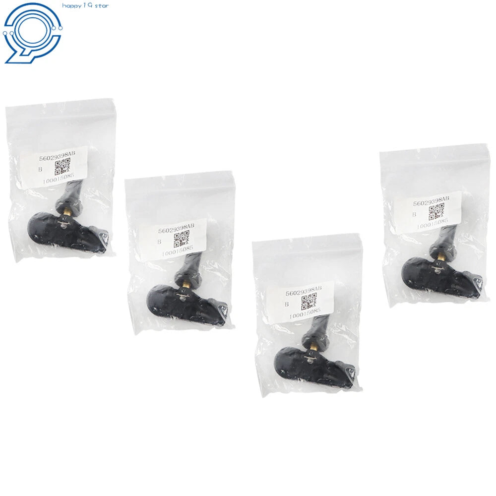 Set of 4 TPMS Tyre Pressure Sensors for Jeep Grand Cherokee (2011–2016)