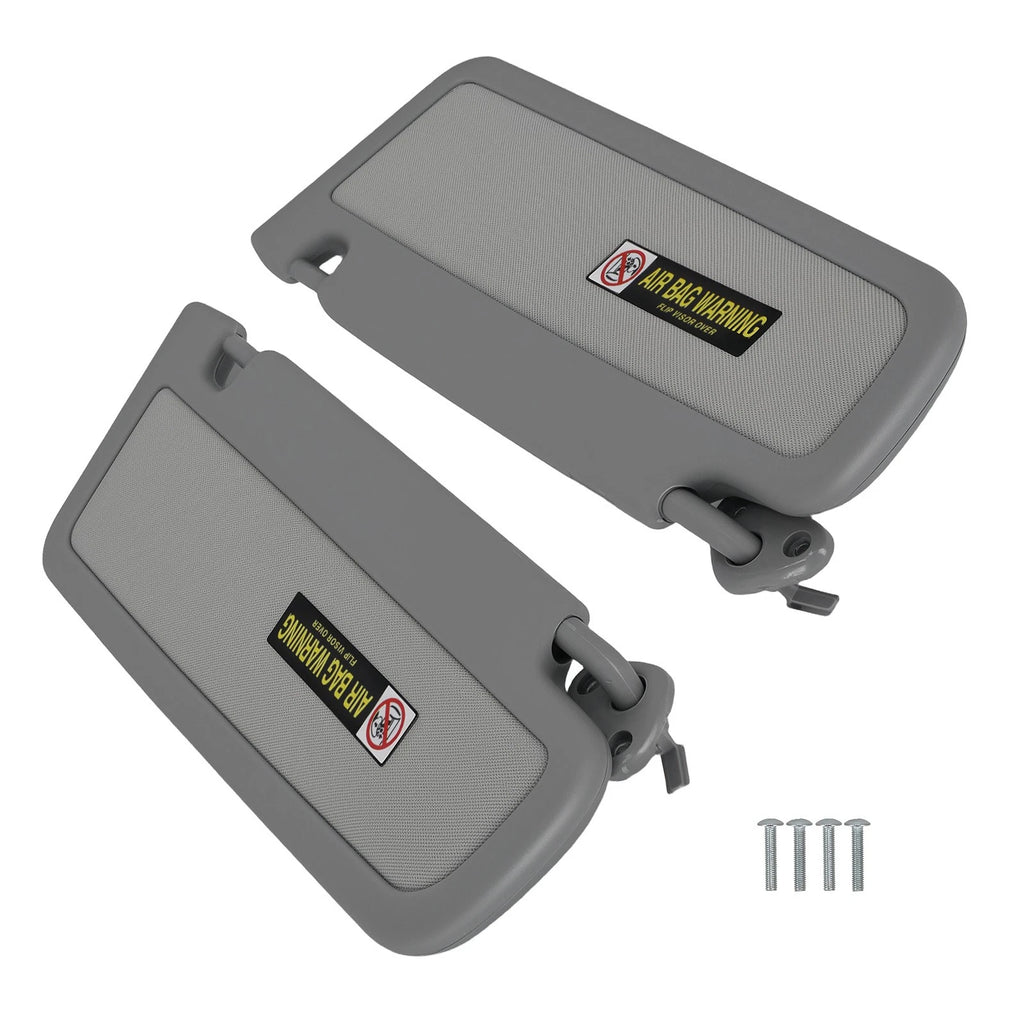 Pair Sun Visor for Honda Civic (2006–2011) Gray LH+RH