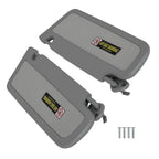 Pair Sun Visor for Honda Civic (2006–2011) Gray LH+RH