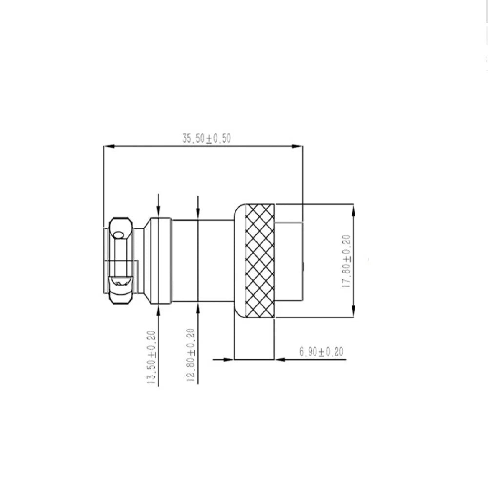 5 x 8 Pin Female Plug for Ham & CB Radio MIC Microphone Connector