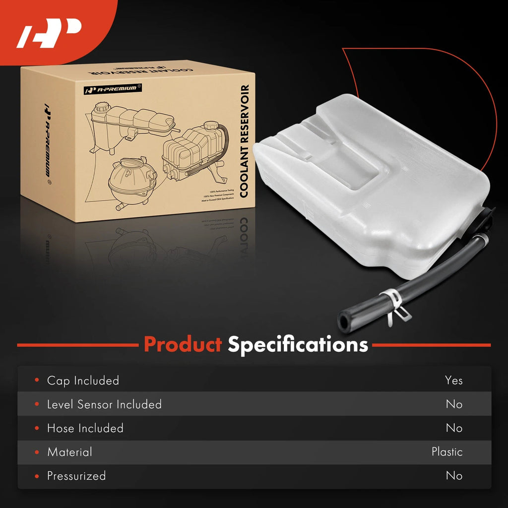Coolant Reservoir with Cap for Toyota T100 (1993–1998)