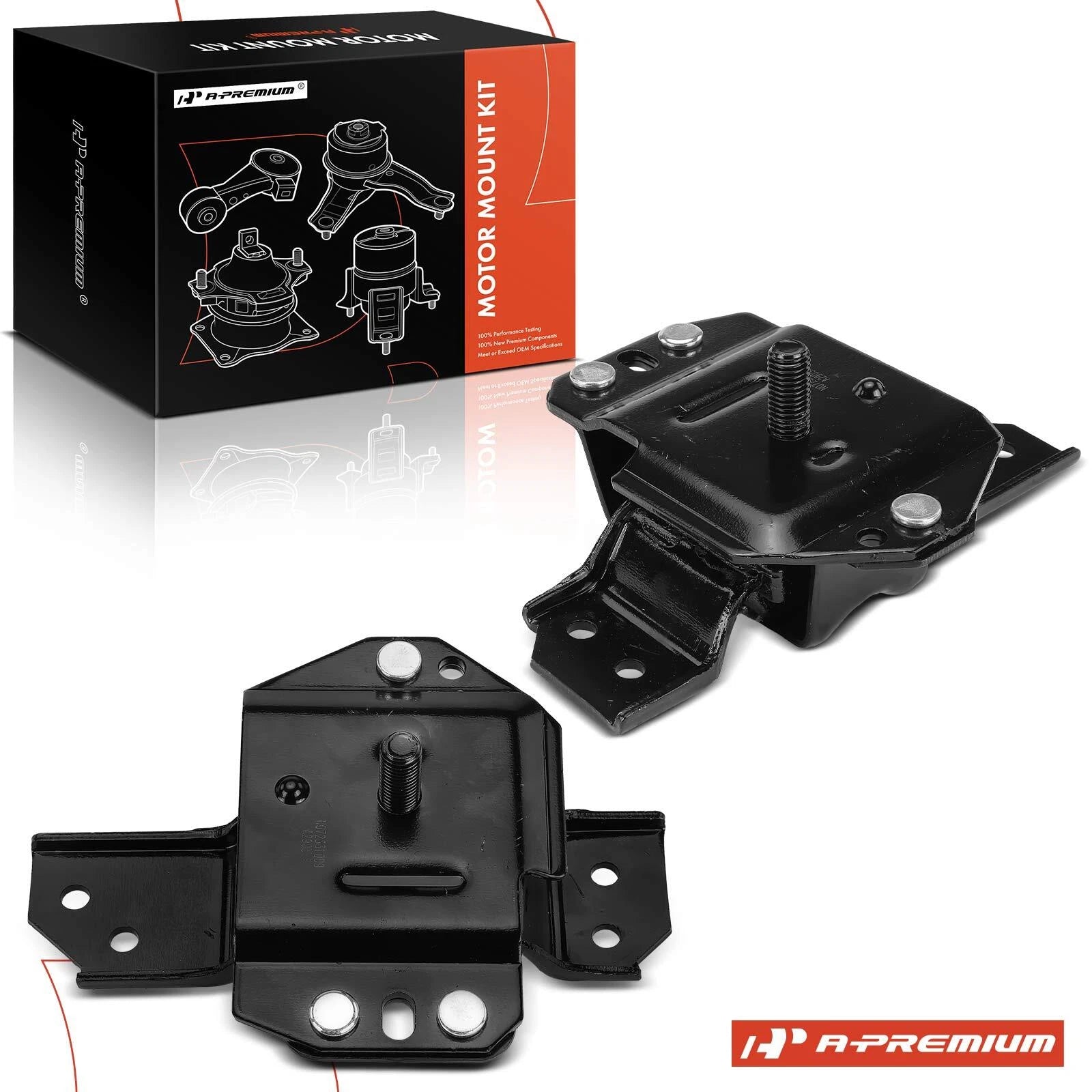 2X Front Engine Motor Mount for Ford Mustang (1996–2004)