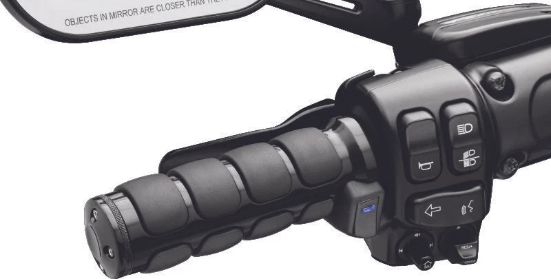 Kuryakyn Heated ISO Grips for Harley-Davidson (2014–2024)