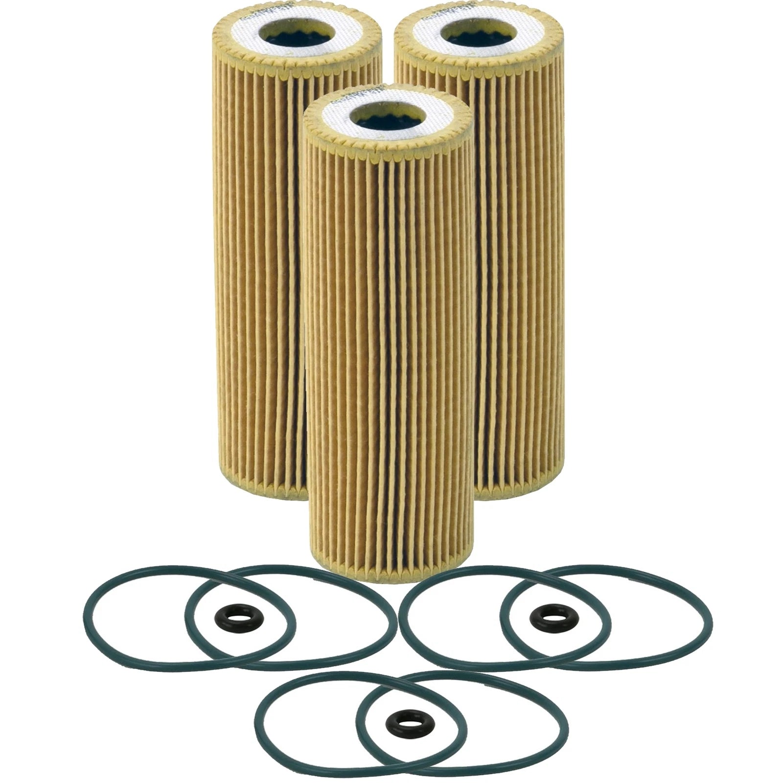 Set of 3 Engine Oil Filters for Ford Lincoln V6 Turbo