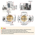 70mm Throttle Body Plate for K-series K20 Engine