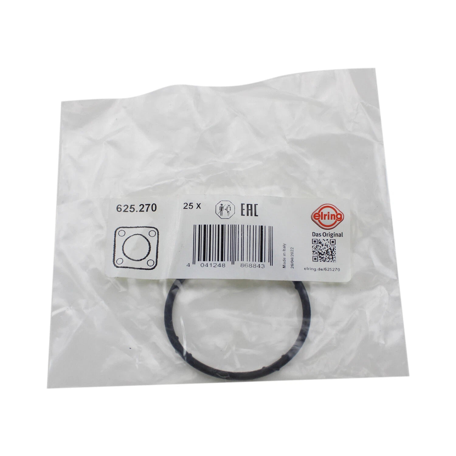 Elring Engine Coolant Hose Connector Gasket for 625.270