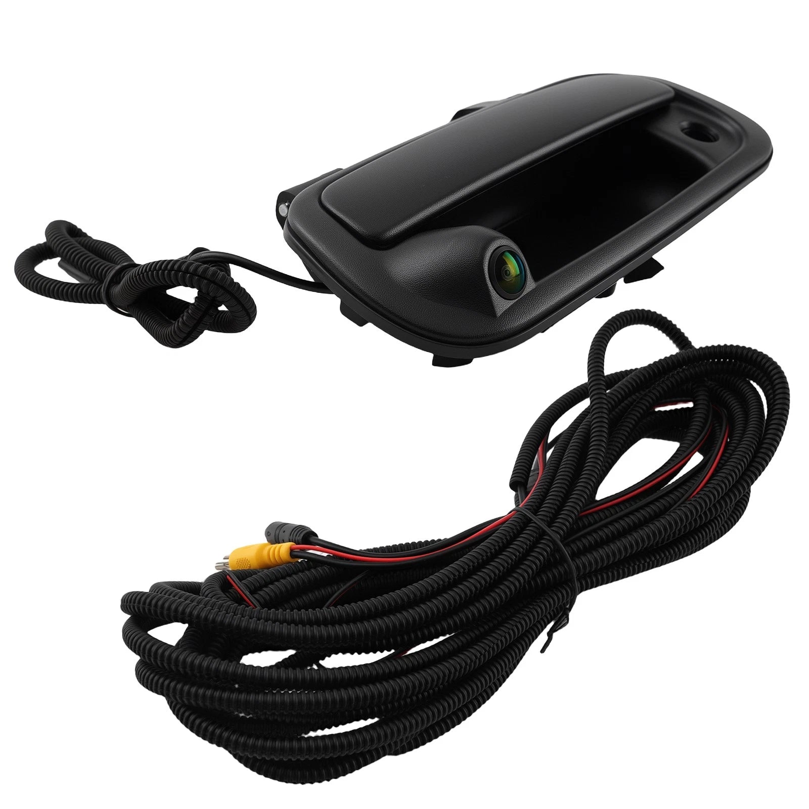 Black Tailgate Handle for Toyota Tundra (2000–2006) 81995-20280, Rear Camera