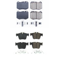 PowerStop Z17 Low-Dust Ceramic Brake Pads Kit for Mercedes-Benz GLC300 (2016–2023)
