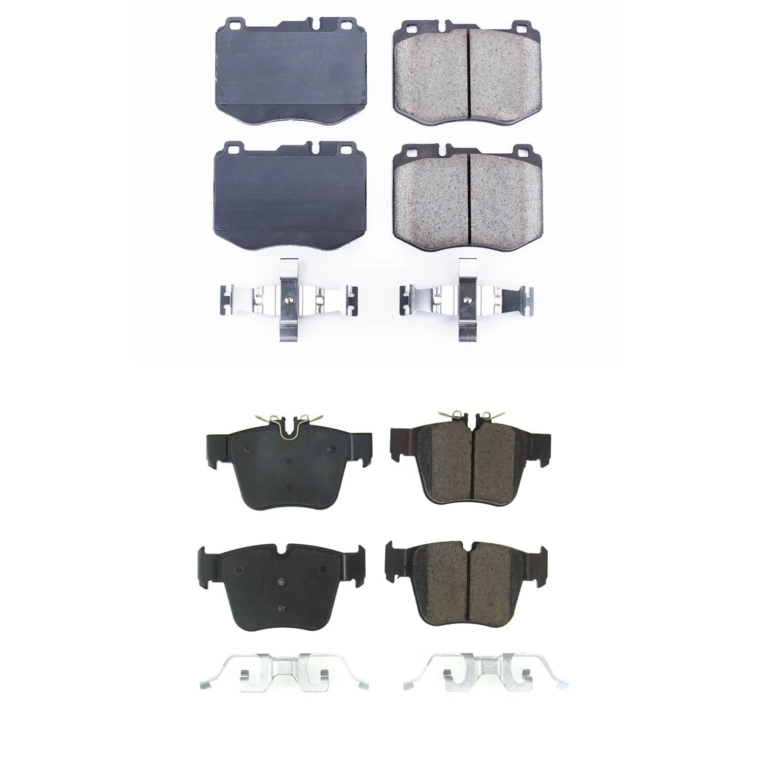 PowerStop Z17 Low-Dust Ceramic Brake Pads Kit for Mercedes-Benz GLC300 (2016–2023)