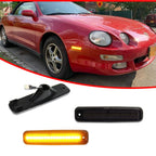 Smoked Amber LED Front Side Marker Lights for Toyota Celica (1994–1999)