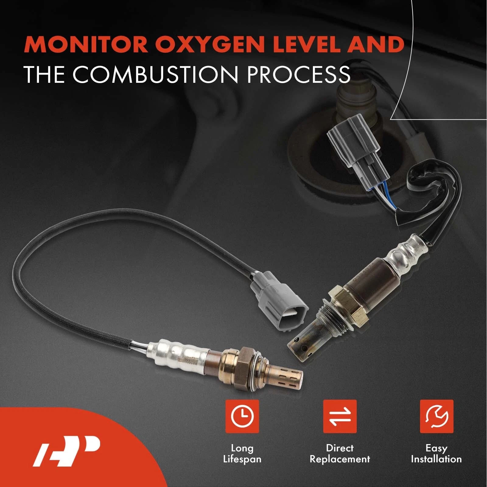 Set of 4 O2 Oxygen Sensors for Subaru Outback Legacy