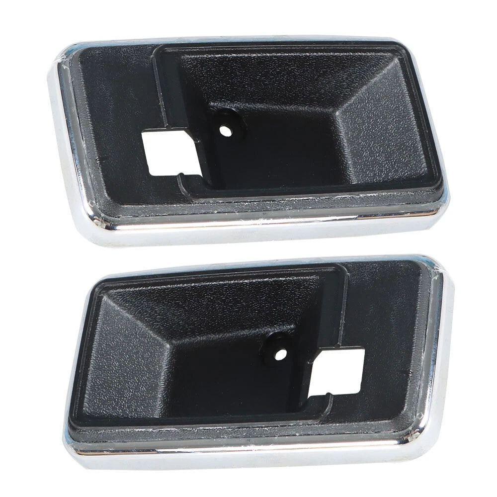 Set of 2 Black Door Handle Bezel Cups for Firebird/Trans Am & Camaro (1977–1981)
