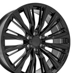 24" Gloss Black Wheel for 2002-2013 Chevy Avalanche 1500 - RVO4710