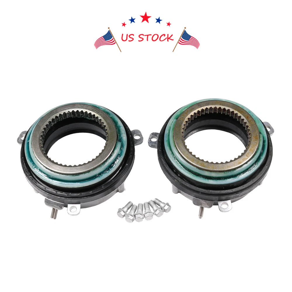 Pair Lock Hub Axle Actuator for Ford F150 Expedition Lincoln Navigator (2000–2006)