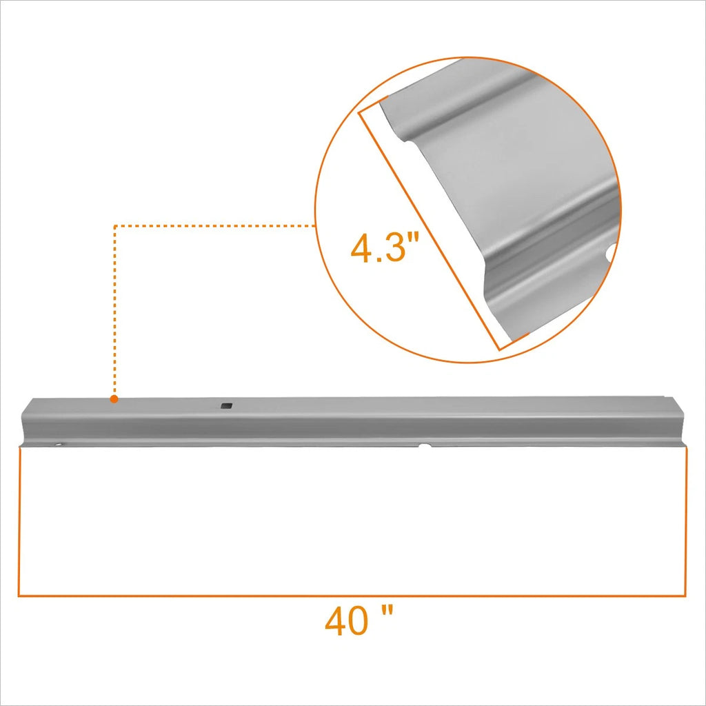 2X Stamped Steel Rear Outer Weld On Rocker Panels for Ford Excursion (2000–2005)