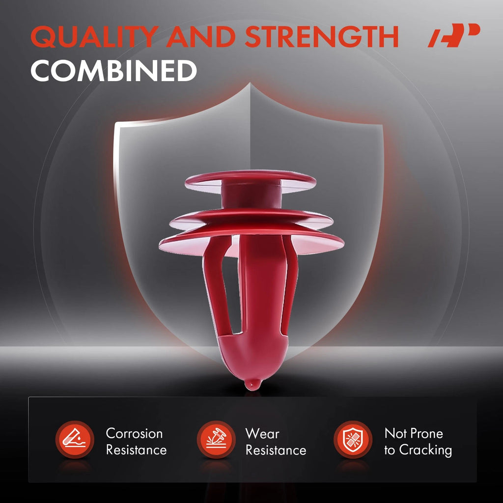 50Pcs 9.5mm Nylon Cowl Vent Screen for Toyota (2015–2022)