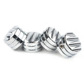 4 x Chrome Head Bolt Cover Caps for Harley Twin Cam (1999-2023)
