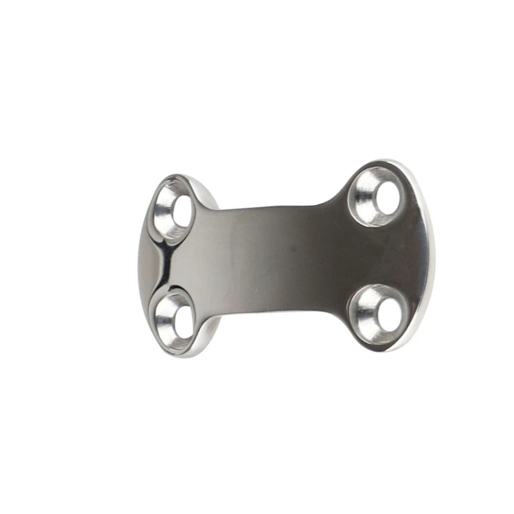 Cam Buckle Tie Down Plate for Marine Use (316 Stainless Steel, 25mm)