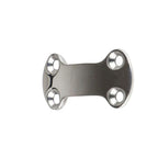 Cam Buckle Tie Down Plate for Marine Use (316 Stainless Steel, 25mm)
