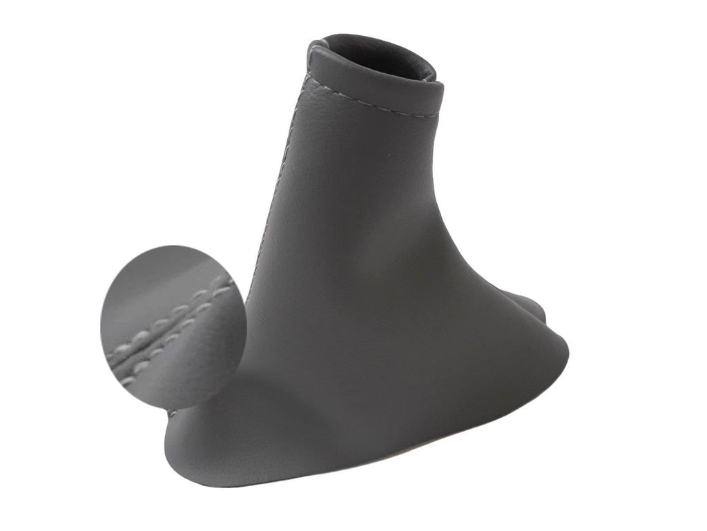 E Brake Boot for Volvo S60 S80 V70 XC70 (2001–2005) Gray Leather Synthetic