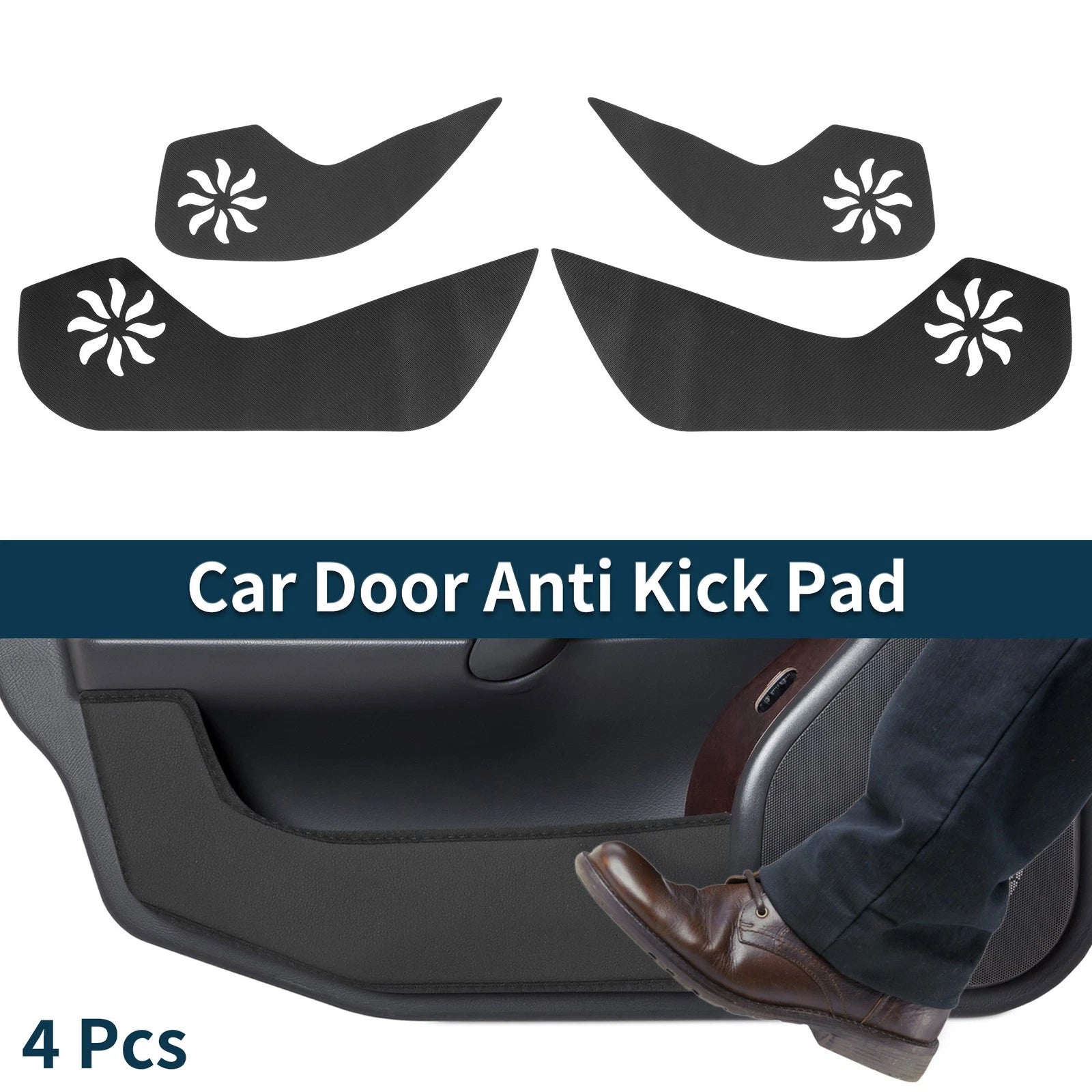 Leather Anti Kick Pad Sticker for Mazda CX-3 (2015–2021) DK Series