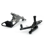 Black Rear Footpegs for Yamaha MT07 FZ07 (2014–2020) T9