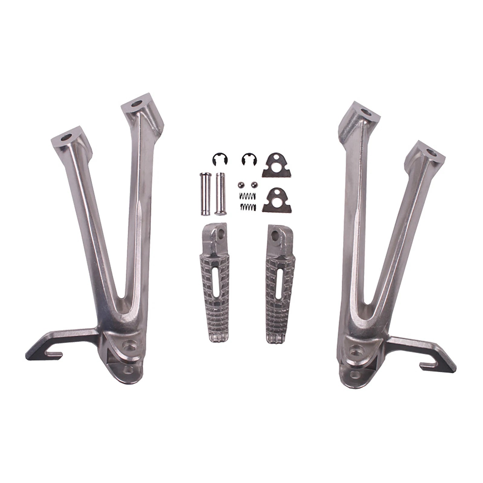 Passenger Footpegs Footrests Bracket for Suzuki GSXR600 GSXR750 (2006–2007)