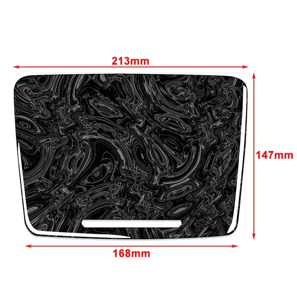 Marbling Water Cup Holder Panel Cover for Mercedes-Benz C Class (2015-2021)