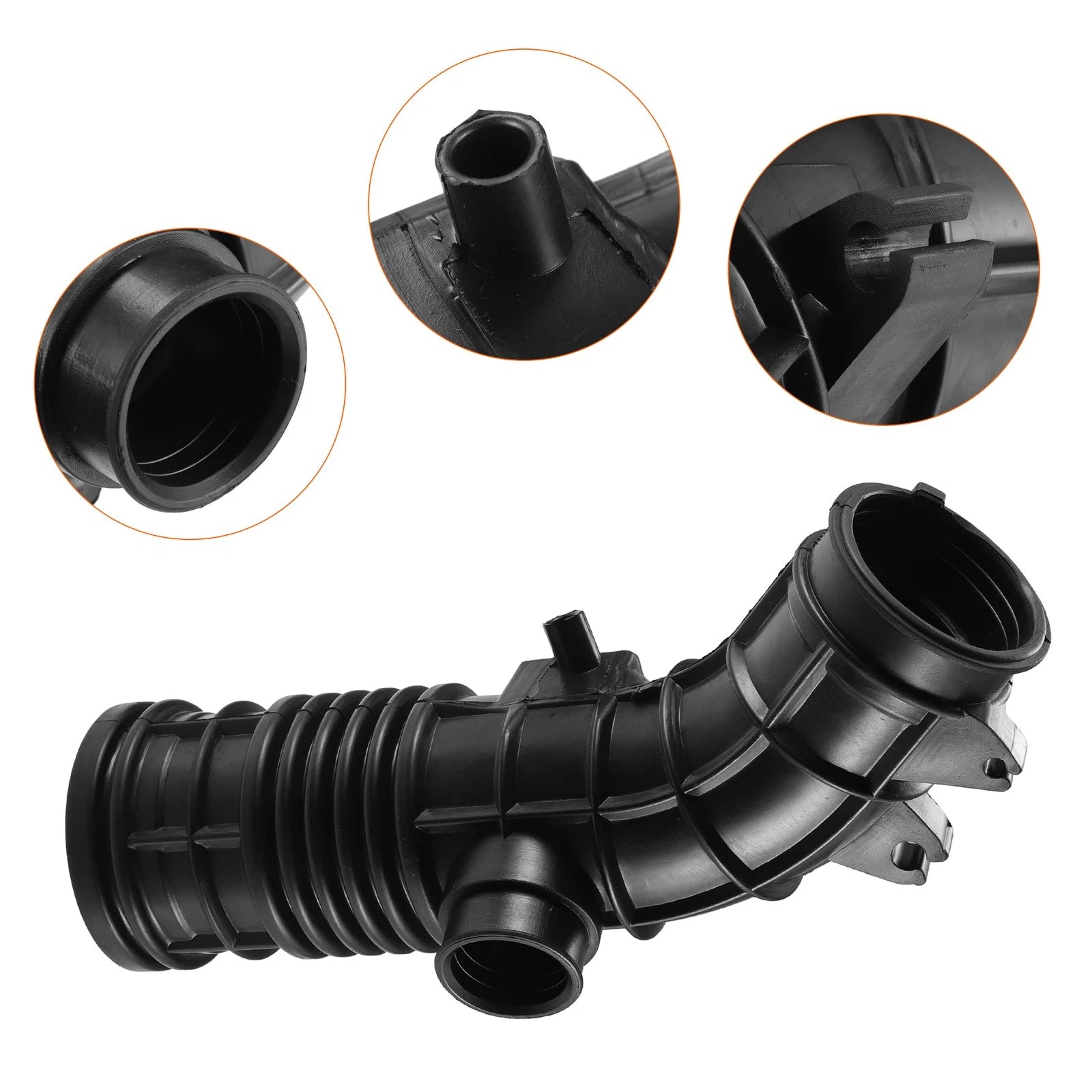 Air Intake Hose for Honda CR-V EX (1999–2001) No. 17228PHK000 Black
