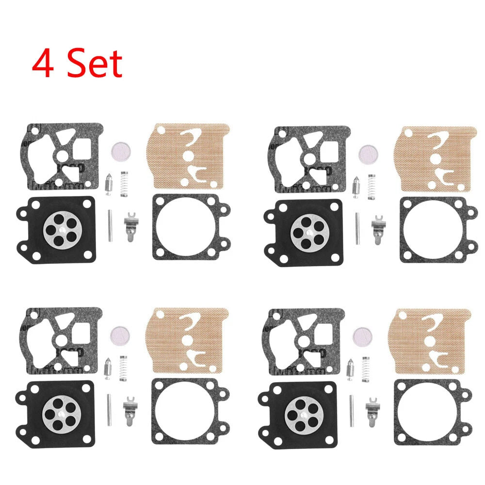 Set of 4 Carburetor Gasket Repair Kit for 4500 5200 5800 Chainsaw