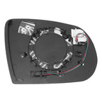 Left Side Flat Mirror Glass w/Blind Spot for Jeep Cherokee (2014–2023)