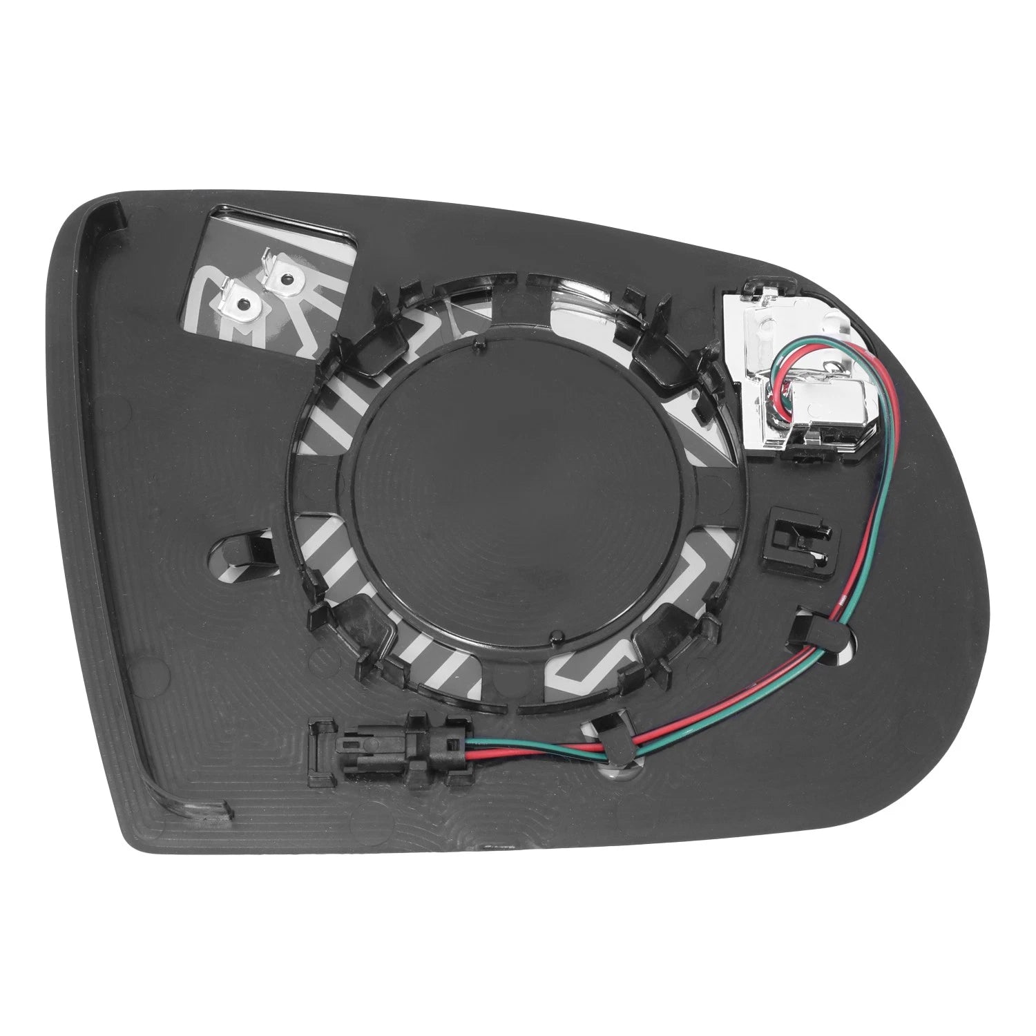 Left Side Flat Mirror Glass w/Blind Spot for Jeep Cherokee (2014–2023)