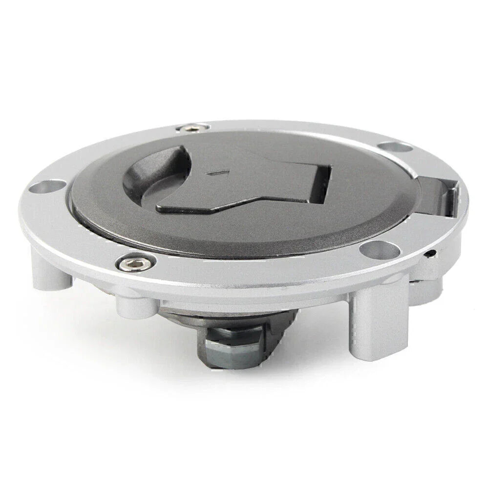 Motorcycle Fuel Gas Cap Cover Alloy Lock Keys for Honda Rebel 300 (2017-2018)