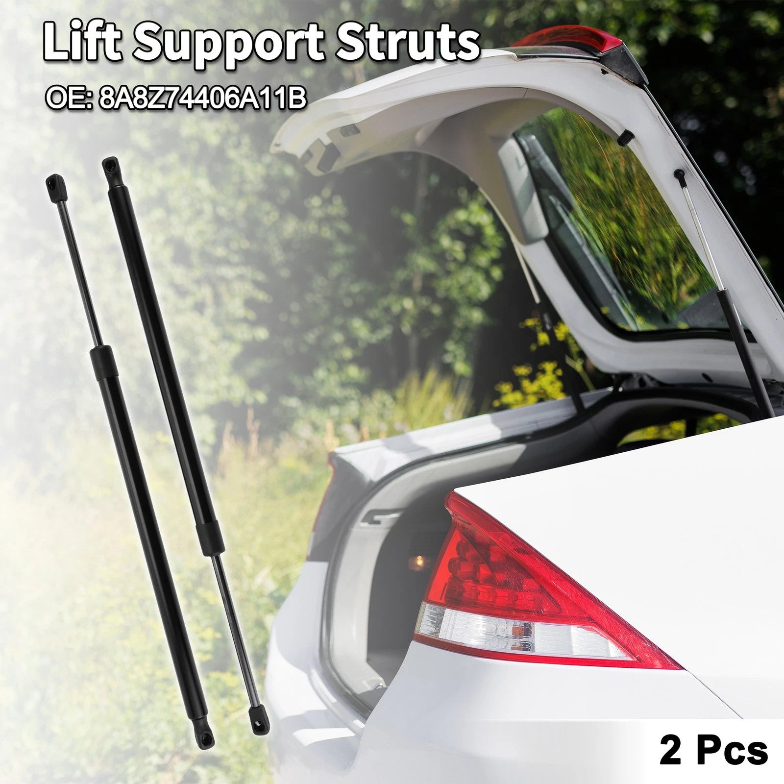 Rear Hatch Lift Supports Struts Gas Spring No. 8A8Z74406A11B for Ford Flex (2009–2019)
