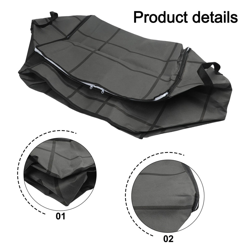 Waterproof Clothes Storage Bag with Zipper for Large Capacity (N/A)