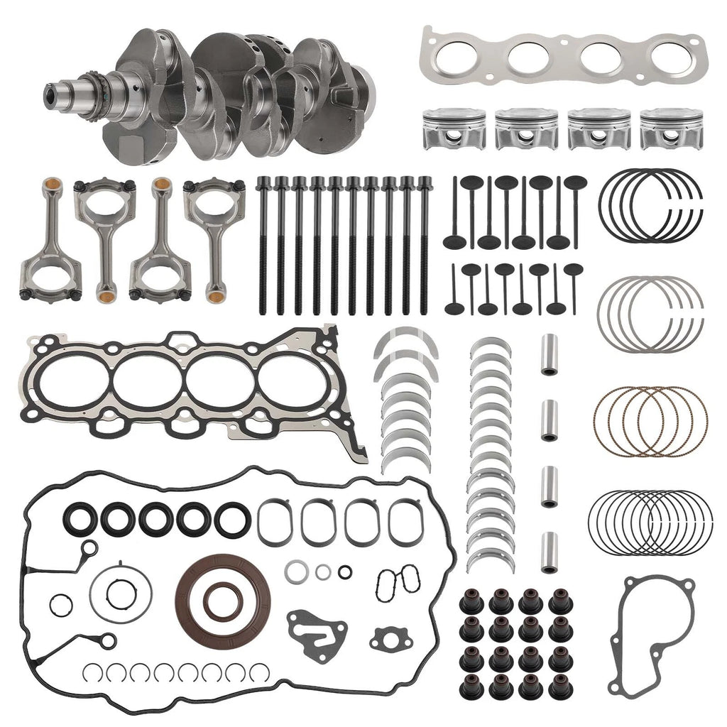 Engine Overhaul Rebuild Kit with Crankshaft & 4X ConRods for Hyundai KIA (YYYY–YYYY)