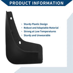Set of 2 Mud Flaps Splash Guards for Mercedes-Benz Smart 2016–2021