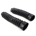 Motorcycle Universal Black Rubber Front Fork Dust Covers