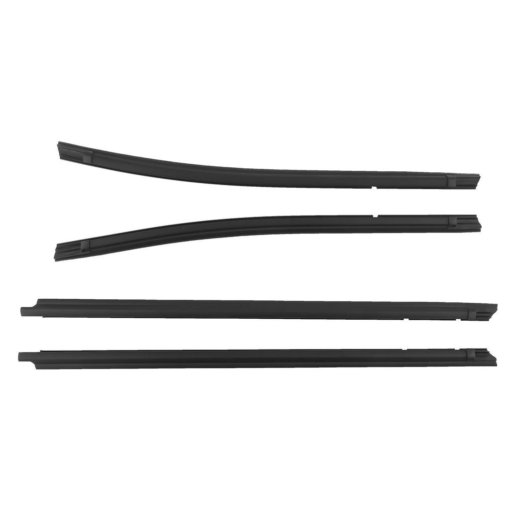 Set of 4 Door Belt Weatherstrip for Toyota Tacoma Double Cab (2005–2015) 68162-04050