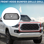 Front Hood Bumper Grille Grill for Toyota Tacoma (2019–2020) Inner Bracket Support