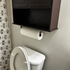 Paper Towel Holder Under Cabinet Wall Mount for Kitchen Bathroom