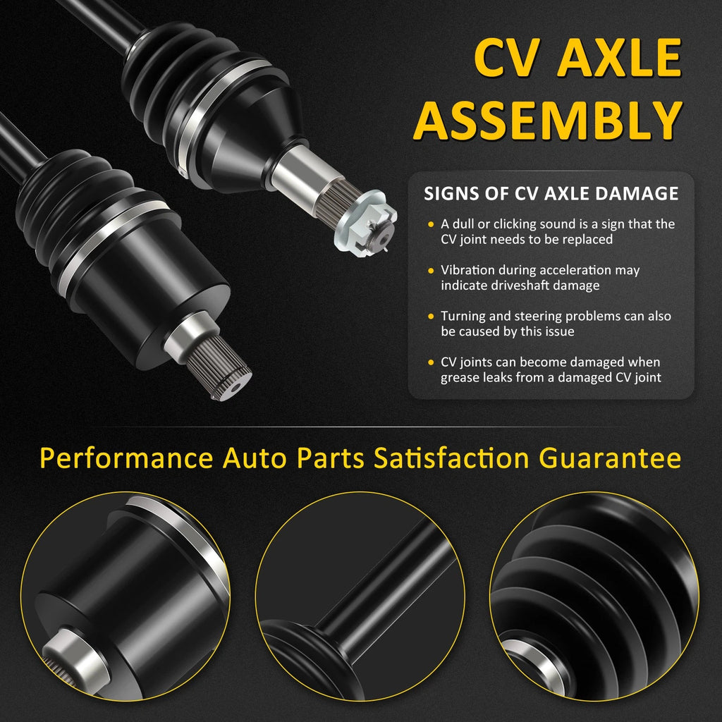CV Axle Set for Textron Off Road Arctic Cat Wildcat Trail (2014–2018)