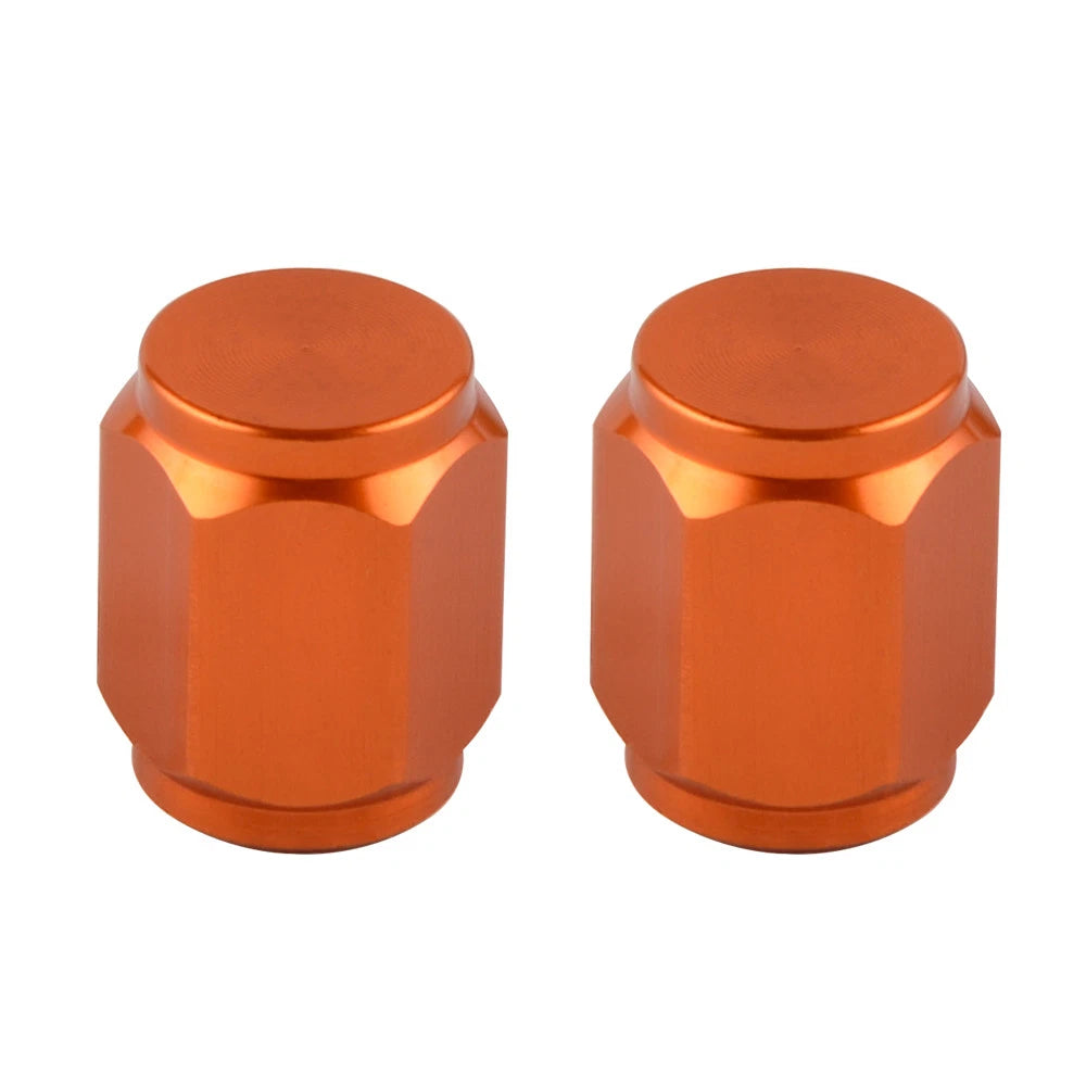 100PCS Tire Rim Valve Dust Cover Caps for KTM 105 XC/SX 125 EXC MX MXC