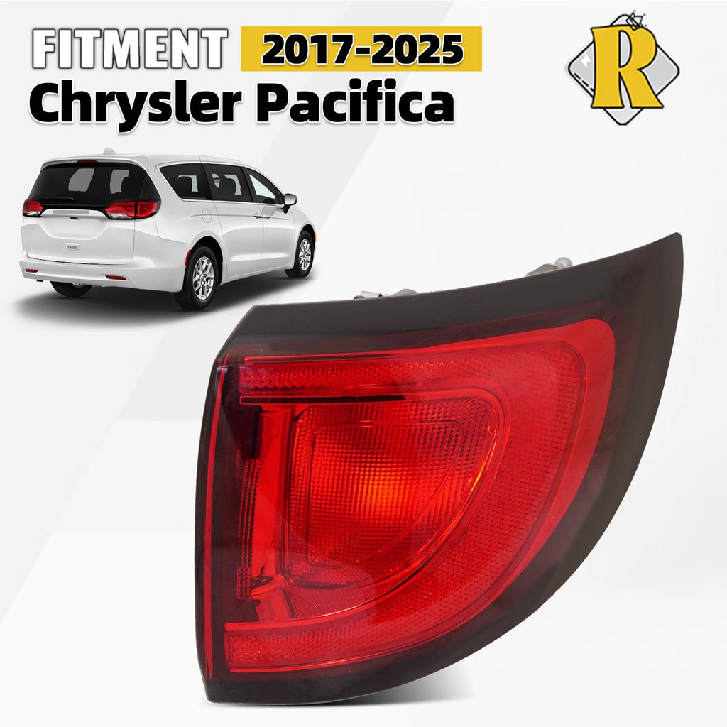 Tail Light for Chrysler Pacifica (2017–2020) Halogen Right Passenger Outer